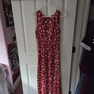 Vintage Maxi Floral Dress